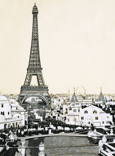 Az Eiffel-torony uralja Párizs látképét alkotó: English School