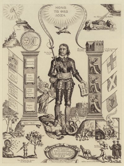 Anglia zavaró tényezőinek jelképe (litho) alkotó: English School