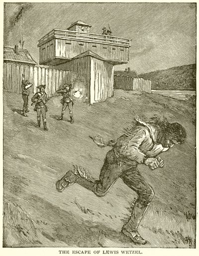 Lewis Wetzel menekülése alkotó: English School