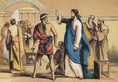 A kiűzetés a templomból alkotó: English School