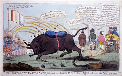 A szerződések hite példaként vagy John Bull utolsó erőfeszítése, hogy kötelezze hamis barátait alkotó: English School