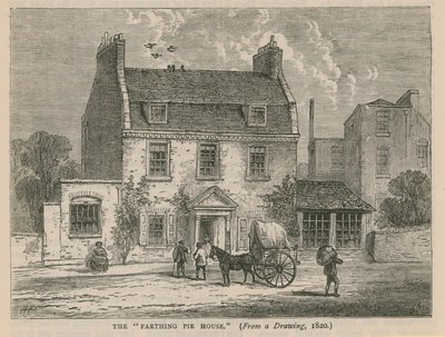 A Farthing Pie House Marylebone-ban alkotó: English School