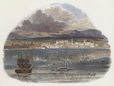 A Fata Morgana (színes metszet) alkotó: English School