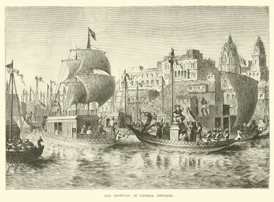 Ganesa fesztivál, Benares alkotó: English School