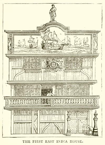 Az első kelet-indiai ház alkotó: English School