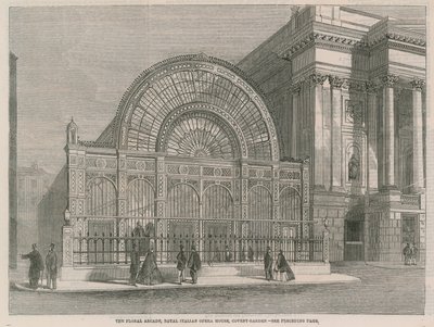 Virágárkád, Olasz Királyi Operaház, Covent Garden alkotó: English School