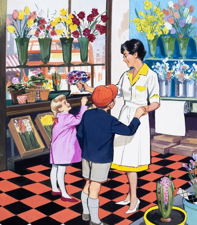 A virágárus alkotó: English School