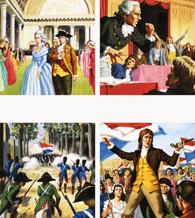 A francia forradalom alkotó: English School