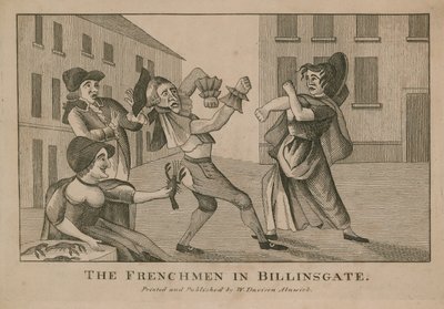 A franciák Billingsgate-ben alkotó: English School