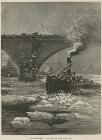 A fagyott Temze alkotó: English School