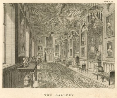 A Strawberry Hill galéria, Twickenham, London alkotó: English School