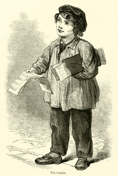 The Gamin (metszet) alkotó: English School