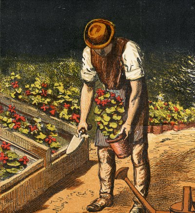 A kertész, 1867 alkotó: English School