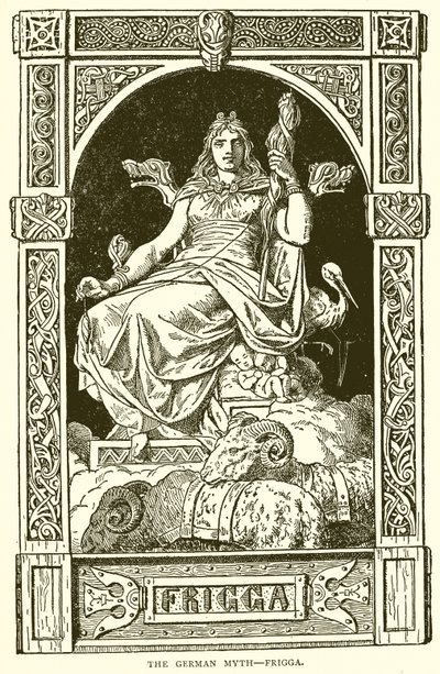 A német mítosz – Frigga alkotó: English School