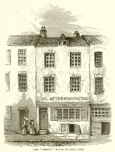 A Szellemház a Cock Lane-ben alkotó: English School
