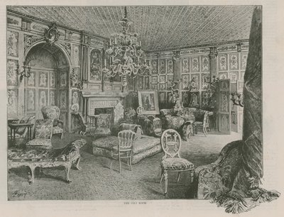 Az aranyozott szoba, Holland House alkotó: English School