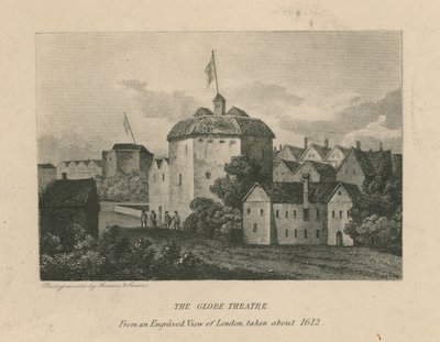 The Globe Theatre, Bankside, Southwark, London alkotó: English School
