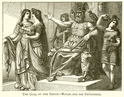Észak istenei – Wotan és lányai alkotó: English School