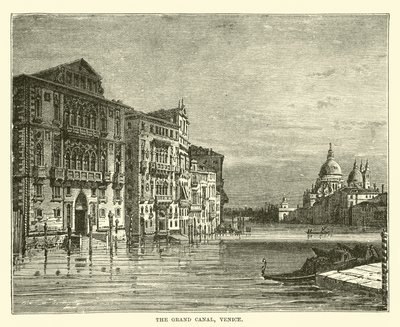 A Canal Grande, Velence alkotó: English School
