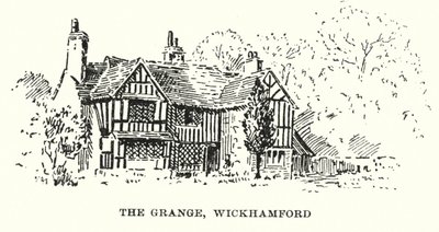 The Grange, Wickhamford (litográfia) alkotó: English School