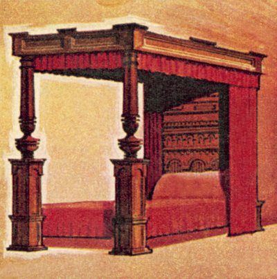 The Great Bed of Ware alkotó: English School