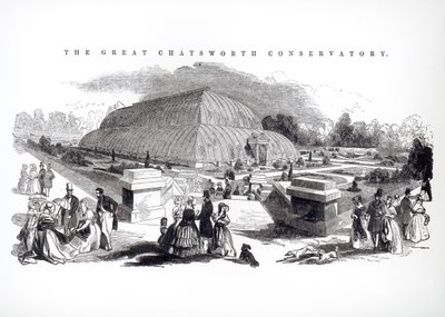 A Chatsworthi Nagy Konzervatórium, 1844 alkotó: English School