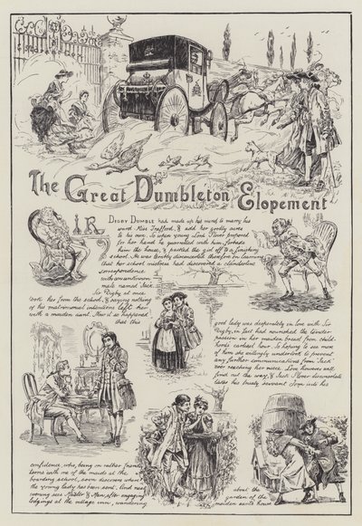 A nagy Dumbleton szökés (metszet) alkotó: English School
