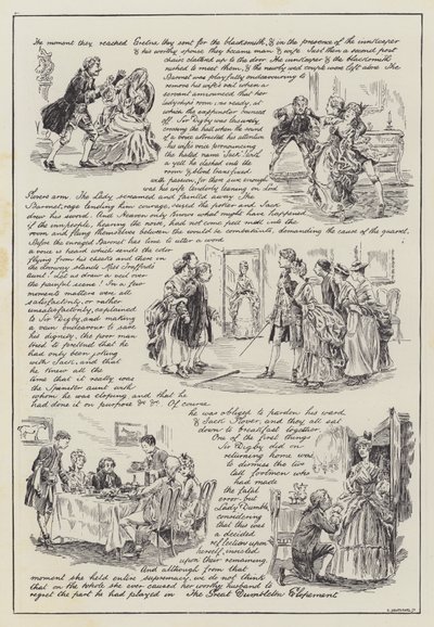 A nagy Dumbleton szökés (metszet) alkotó: English School