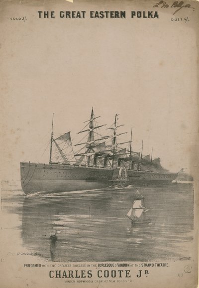 A Nagy Keleti Polka, szerzője Charles Coote Jr alkotó: English School