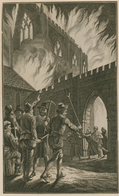 A londoni nagy tűzvész alkotó: English School