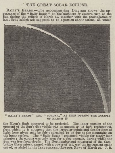 Die große Sonnenfinsternis von English School
