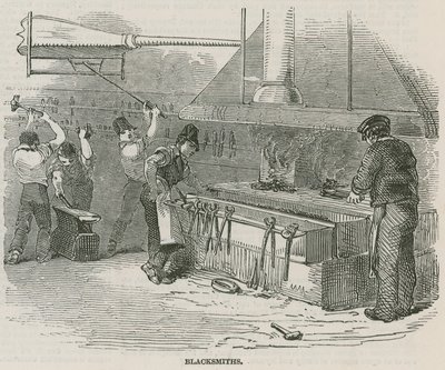 A Greenwichi Királyi Kórházi Iskolák; Kovácsok alkotó: English School