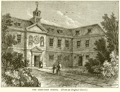 A szürkekabátos iskola alkotó: English School