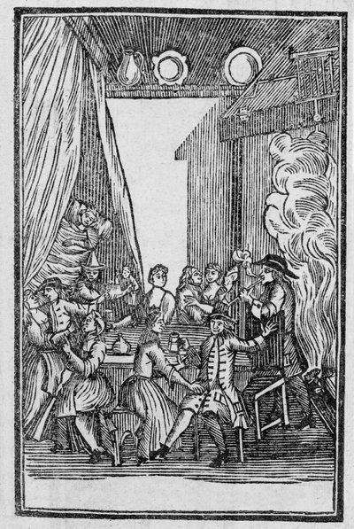 Szüreti vacsora, a Roxburghe-balladákból alkotó: English School