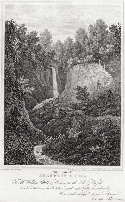 A Shanklin Chine vezetője alkotó: English School