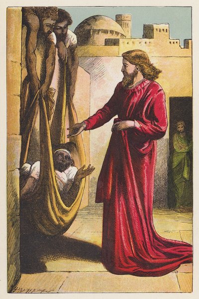 A gyógyító (színes litográfia) alkotó: English School