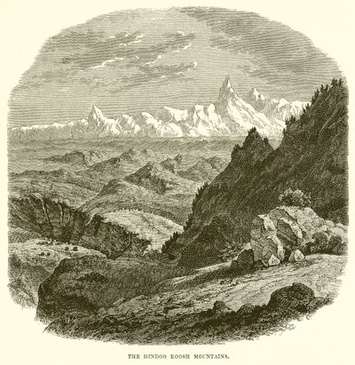 A Hindoo Koosh-hegység alkotó: English School