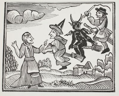 The History of Mother Shipton, illusztráció a Chap-books of the Eightenth Century, John Ashton, pub. 1882 alkotó: English School