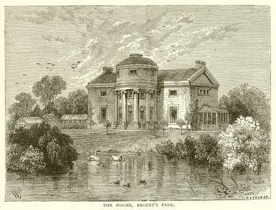 A Holme, a Regents Park alkotó: English School