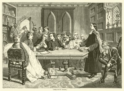 A Szent Klub (metszet) alkotó: English School