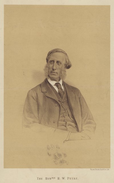 The Honourable H W Petre (litográfia) alkotó: English School