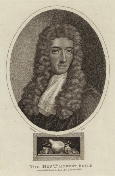 A tisztelt Robert Boyle (1627-1691) alkotó: English School
