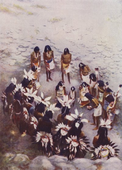 A hopi fuvola szertartása alkotó: English School