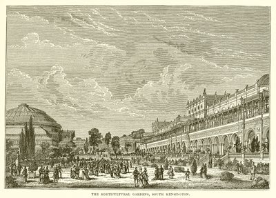 A kertészeti kertek, South Kensington alkotó: English School