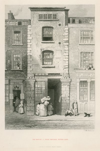 John Dryden háza, Fetter Lane alkotó: English School