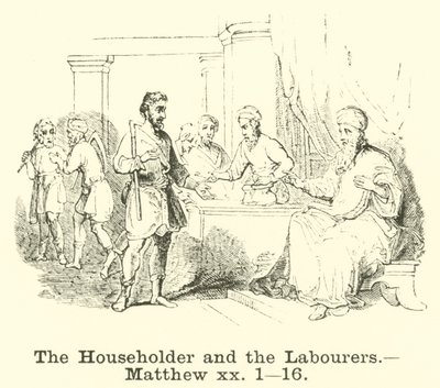 The Householder and the Labourers, Matthew, xx, 1, 16 alkotó: English School