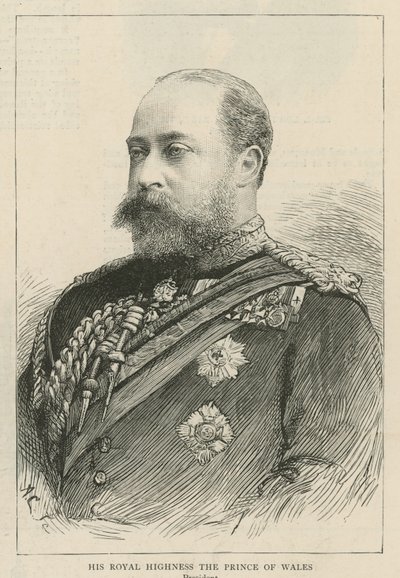 A Birodalmi Intézet: Ő Királyi Fensége, a walesi herceg, elnök alkotó: English School