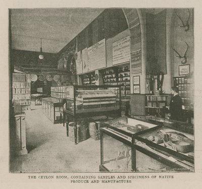 A Birodalmi Intézet: A Ceylon szoba alkotó: English School