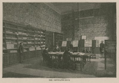A Birodalmi Intézet: Az újságszoba alkotó: English School