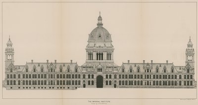 The Imperial Institute, tervező: A W Blomfield alkotó: English School